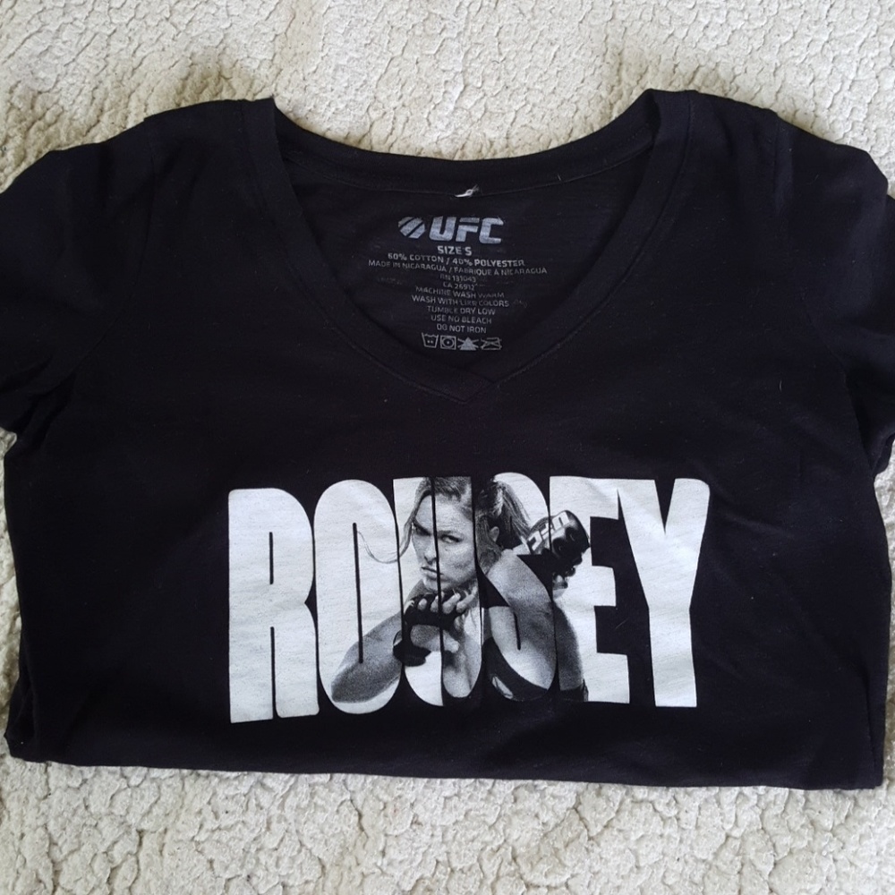 Rhonda Rousey UFC women's fitted top